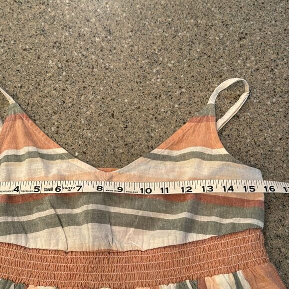 ROXY About Paradise Linen Blend Crop Top *NWT* - Picture 10 of 15